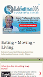 Mobile Screenshot of eatingmovingliving.com